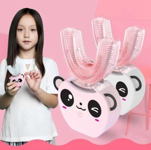 Anself Brosse à Dents Electrique Pour Enfants - Nettoyage Automatique à 360°