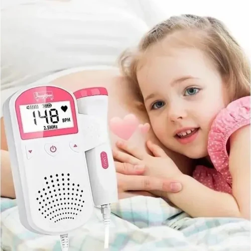 BABY PHONE - ECOUTE BEBE JL26828-Doppler fœtal domestique bébé détecteur de fréquence cardiaque prénatal sonar maison stéthoscope