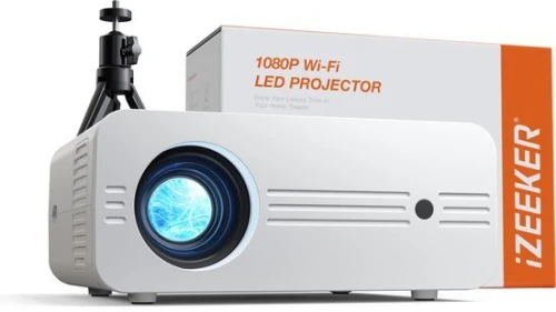 Vidéo projecteur iZEEKER iPL310 - Full HD 1080P Natif 4K - Bluetooth WiFi - 200 ANSI Lumens