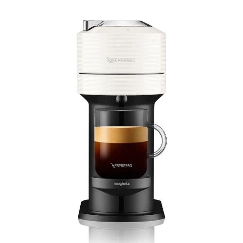 Krups Machine à Café Nespresso Vertuo Next avec Adaptateur Inox pour Capsule Standard