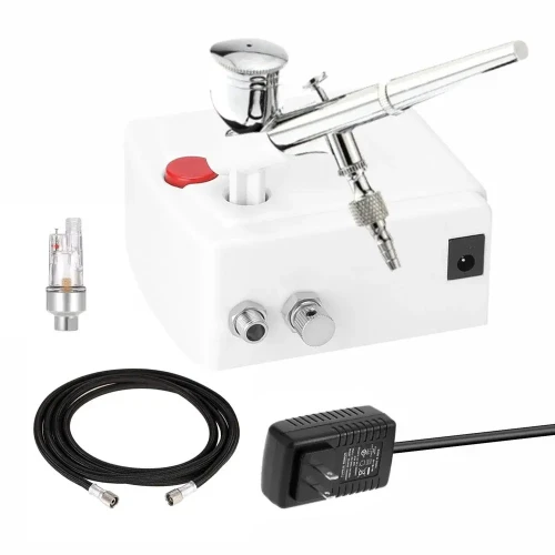 Compresseur d'air Aérographe KKmoon Kit de Peinture aérographe E3535