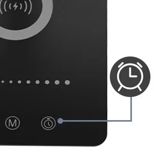 Lampe de bureau LED Maxesla PH384 avec chargement sans fil avec adaptateur rapide QC3.0, lampes de bureau pour bureau avec port de chargement USB