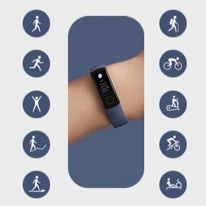 HONOR Band 5 montre connectée podomètre cardio bracelet connecté avec SpO2 et mesure de la fréquence cardiaque