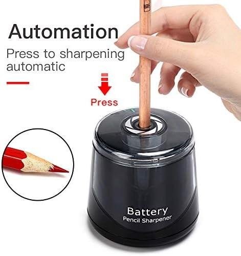 JPARR Taille Crayon Automatique Électrique À Piles Safe Design