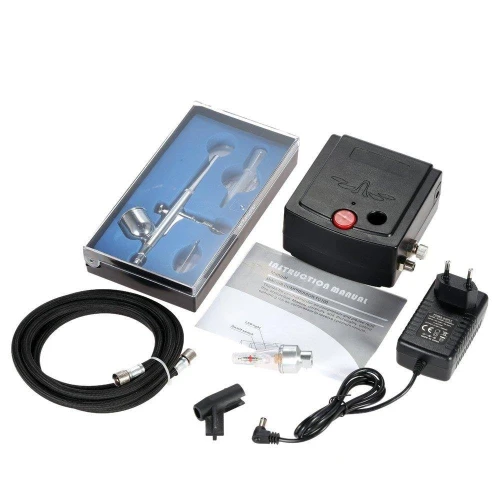 Compresseur Aérographe KKmoon Kit de Peinture aérographe E1403