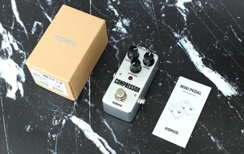 KOKKO FCP2 Pédale De Compresseur Mini Pédale D'effet De Guitare Portable