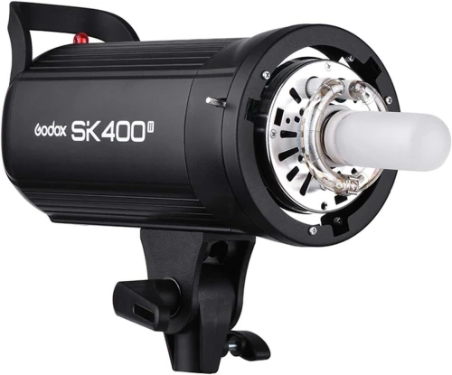 GODOX SK400II Compact 400Ws Studio Flash Strobe Light Built-In 2.4G Système X Sans Fil GN65 5600K