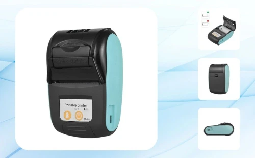 Imprimante Thermique de poche Portative PT-210 Imprimante à Reçu de 58mm pour Les Magasins