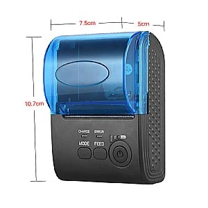 Imprimante Bluetooth POS-5805DD Mini imprimante thermique de poche portable sans fil USB 58 mm