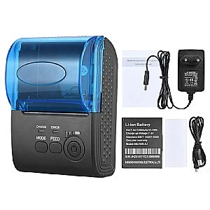 Imprimante Bluetooth POS-5805DD Mini imprimante thermique de poche portable sans fil USB 58 mm