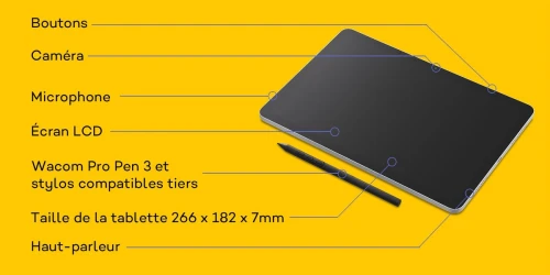 Tablette Graphique Wacom MovinkPad 11  appareil Android autonome haut de gamme DTHA116CL0B