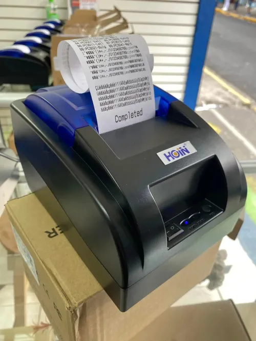 Imprimante de reçus Portable 58mm, imprimante Thermique HOP-H58 avec Connexion BT & USB