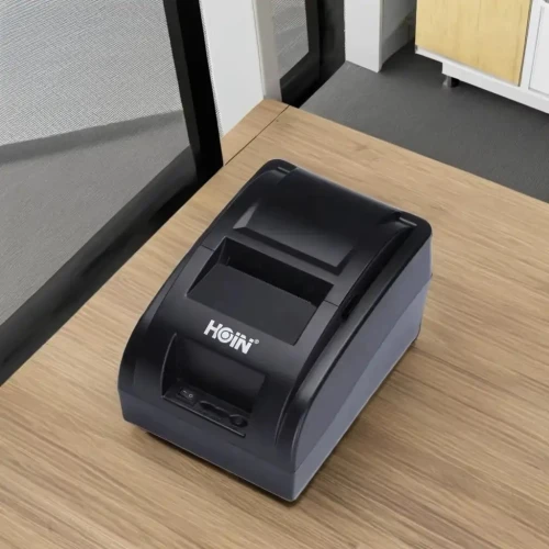 Imprimante de reçus Portable 58mm, imprimante Thermique HOP-H58 avec Connexion BT & USB