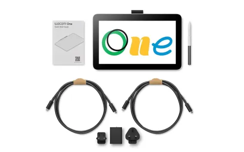 Wacom One 12 DTC-121W0B Écran à stylet de 11,6 pouces pour booster votre créativité numérique