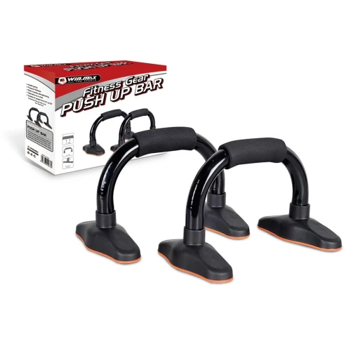 Barre de poussée WINMAX WMF09730, Barres de musculation pour L-sit & Dip, handstands, entraînement à domicile