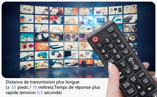 Télécommande Universelle compatible avec Toutes Les Samsung Smart TV