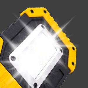 Pack de 2 Lampe LED de travail rechargeable 30W avec batterie de sécurité avec 3 modes de lumière