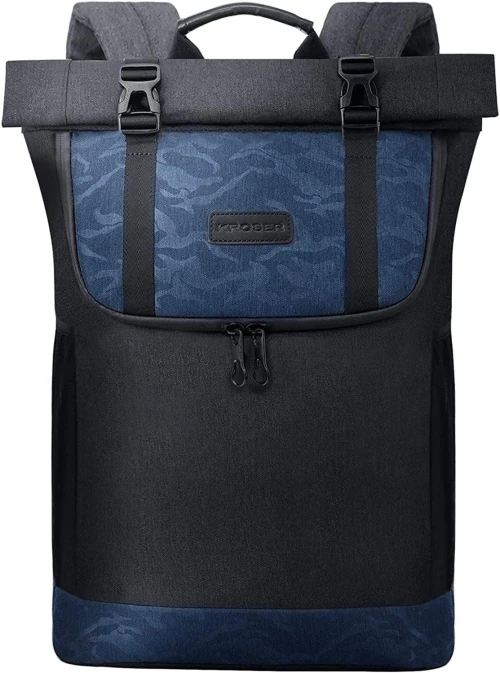 Sac à dos pour ordinateur portable KROSER 15,6" USB port de charge décontracté hommes femmes- ktf905mcb