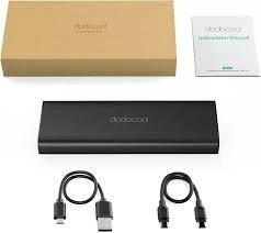 Dodocool Dp13 PowerBank 20100 mAh est équipée d'un connecteur de charge USB-C