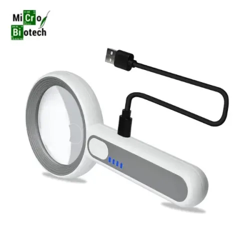 Loupe de poche LED rechargeable