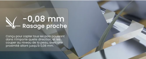 Rasoir Electrique SweetLF Homme Rechargeable Wet & Dry, Tondeuse à Barbe Haute Précision, Rasage avec 3D Têtes Rotatives
