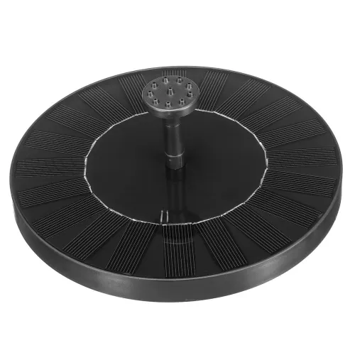 Fontaine d'eau Suspendue Solaire TEMPSA - Piscine Jardin arrosage submersible 2.0W batterie