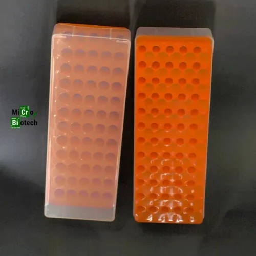 Portoir pour tube Eppendorf avec couvercle OLAB