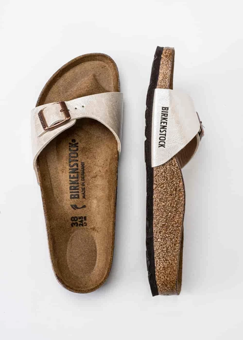 BIRKENSTOCK|Claquette unisex Madrid BF Graceful Pearl