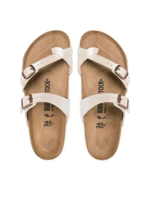 BIRKENSTOCK|Claquette unisex Mayari BF Graceful Pearl