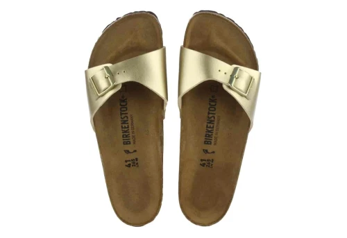 BIRKENSTOCK|Claquette unisex Madrid BF Gold
