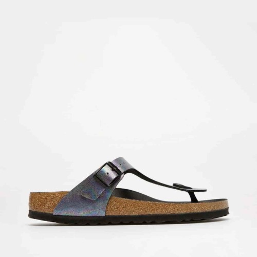 Birkenstock Gizeh MF Iridescent Black VEG