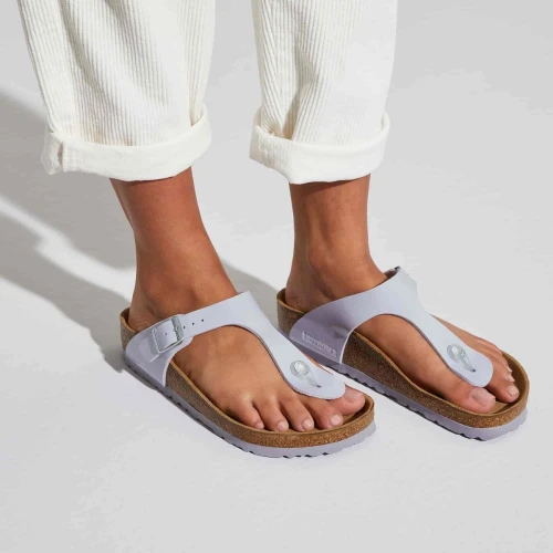 BIRKENSTOCK|Claquette femme Gizeh BF Patent