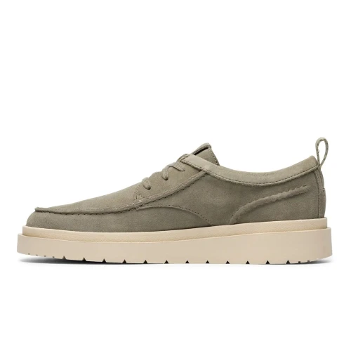 Clarks - Polden Moc Sage Suede