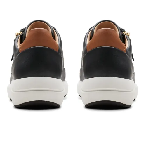 Clarks - Tivoli Zip Black Leather
