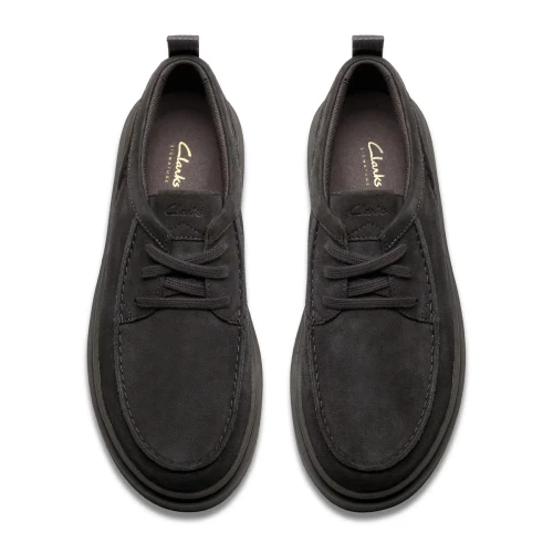 Clarks - Polden Moc Dark Grey Sde