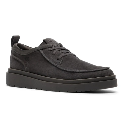 Clarks - Polden Moc Dark Grey Sde