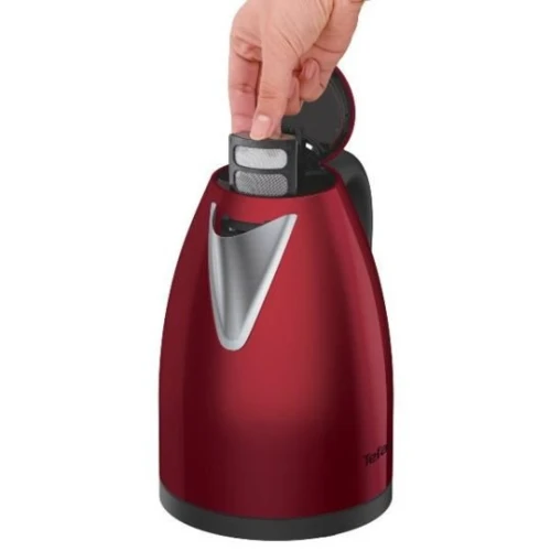 BOUILLOIRE TEFAL 2400W ROUGE INOX kI110511