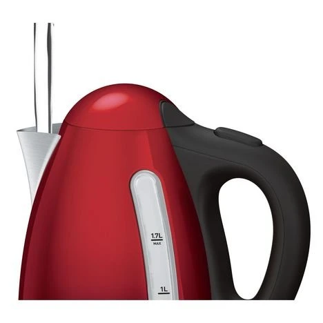 BOUILLOIRE TEFAL 2400W ROUGE INOX kI110511