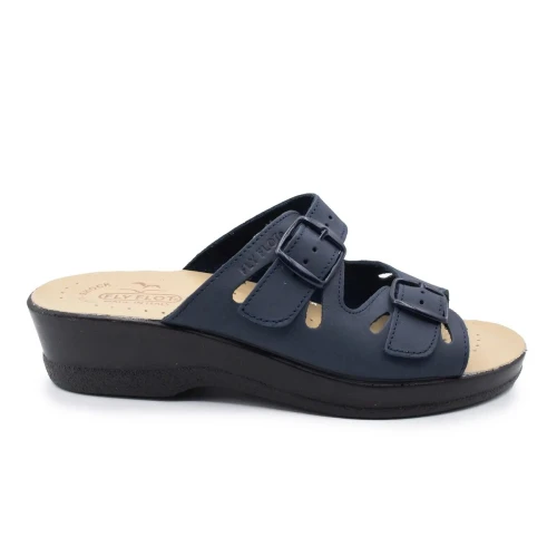Fly Flot - Leather Woman Slipper