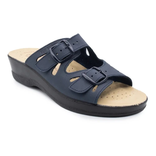 Fly Flot - Leather Woman Slipper
