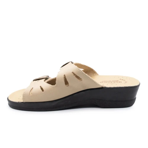 Fly Flot - Leather Woman Slipper