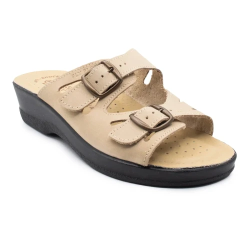 Fly Flot - Leather Woman Slipper