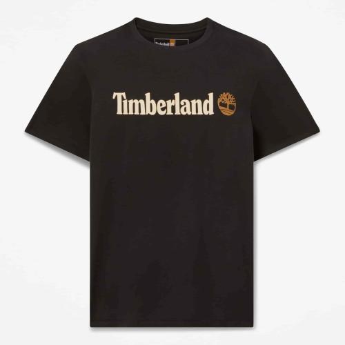 Timberland Men's Kennebec River Linear Logo Short-Sleeve T-Shirt