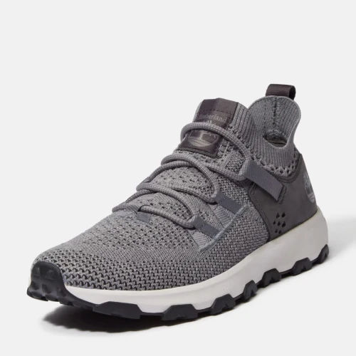 Timberland Winsor Trail LOW LACE UP SNEAKER MEDIUM GREY MESH