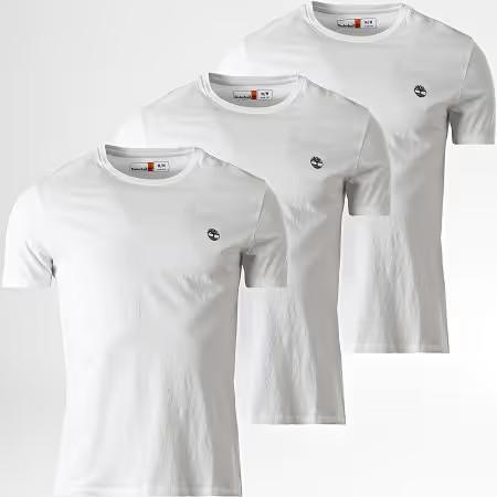 Timberland DUNSTAN RIVER 3xPack Tee WHITE