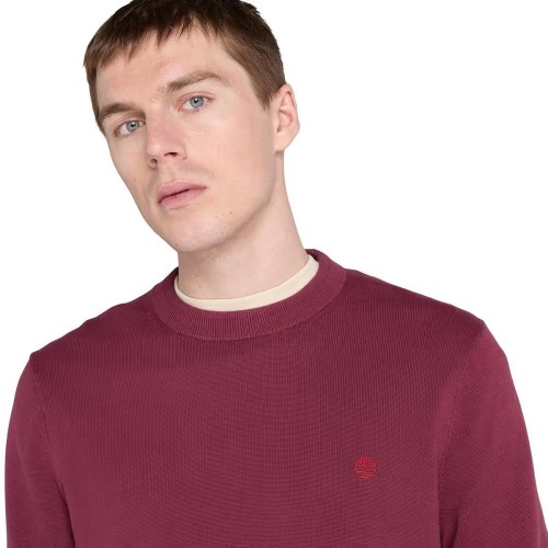Timberland LS Williams River Cotton Crewneck Sweater