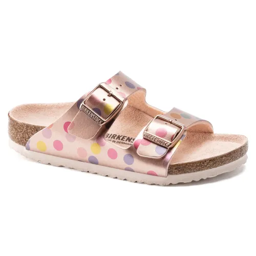 Birkenstock Arizona Kids BF Metallic Dots Copper