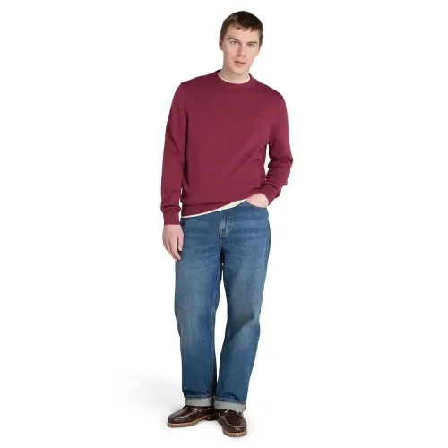 Timberland LS Williams River Cotton Crewneck Sweater