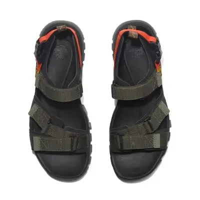 Sandales Timberland pour homme, vert foncé