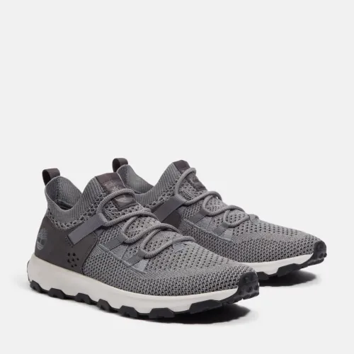Timberland Winsor Trail LOW LACE UP SNEAKER MEDIUM GREY MESH